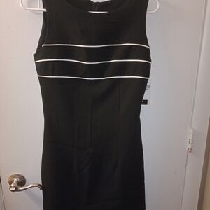 Elegant Black Sleeveless Dress